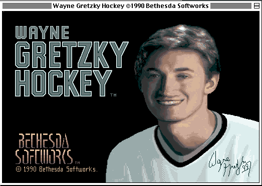 Wayne Gretzky Hockey title screen image #1 