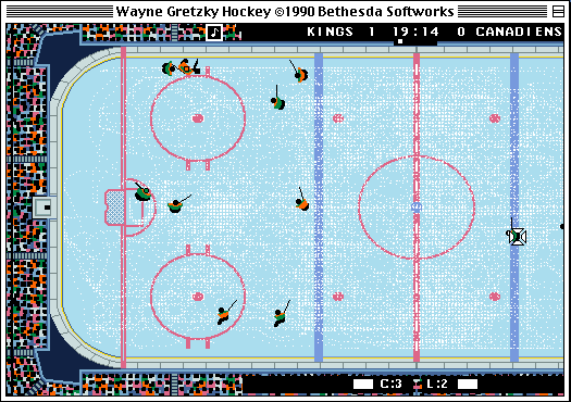 Wayne Gretzky Hockey in-game screen image #1 