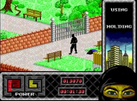 The Last Ninja 2: Back With a Vengeance in-game screen image #1 