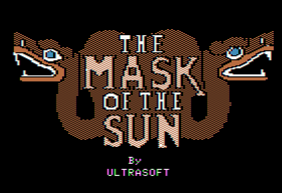 The Mask of the Sun  title screen image #1 