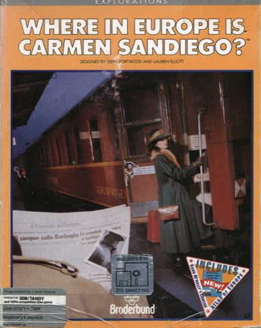 Where in Europe is Carmen Sandiego? package image #1 