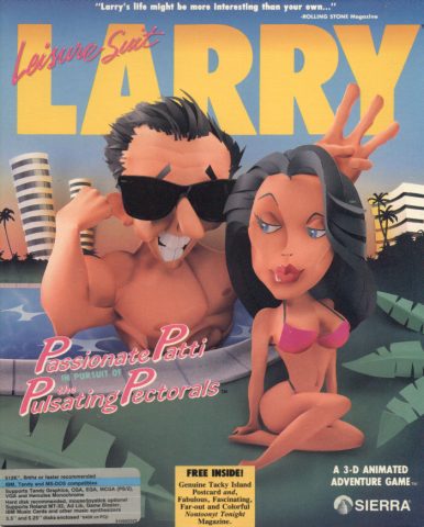 Leisure Suit Larry 3: Passionate Patty in Pursuit of the Pulsating Pectorals! package image #1 