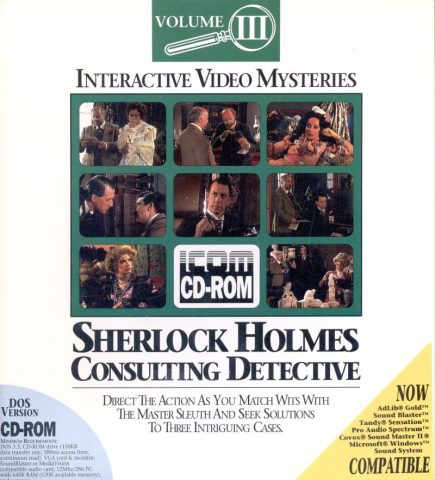Sherlock Holmes Consulting Detective Vol. 3  package image #1 