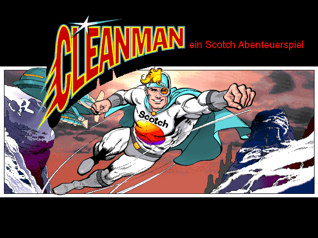 Cleanman title screen image #1 