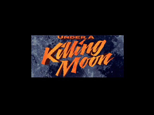 Under a Killing Moon title screen image #1 