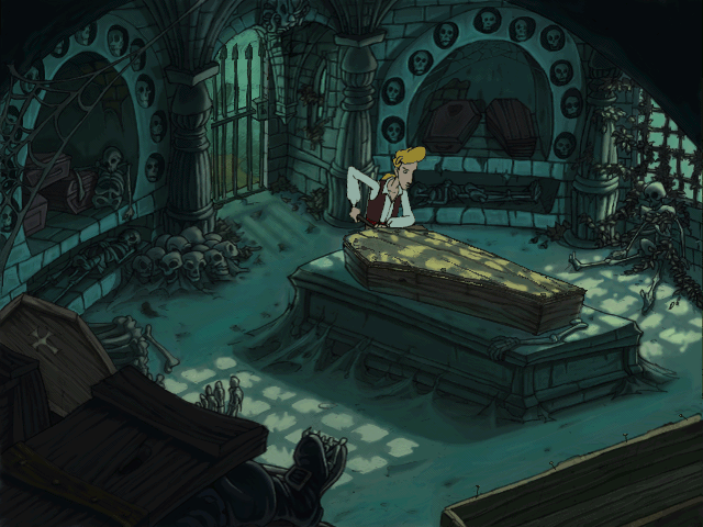 The Curse of Monkey Island  in-game screen image #1 