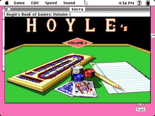 Hoyle: Official Book of Games - Volume 1 title screen image #1 