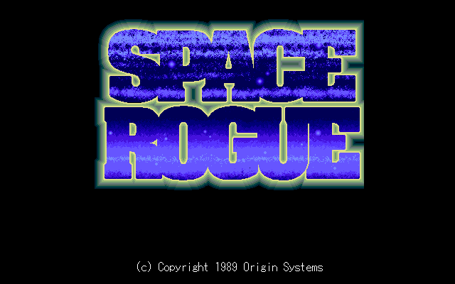 Space Rogue  title screen image #1 