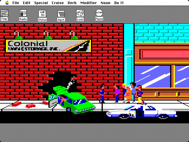 Police Quest: In Pursuit of the Death Angel in-game screen image #1 