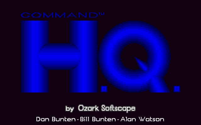 Command H.Q.  title screen image #1 
