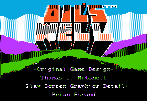 Oil's Well title screen image #1 