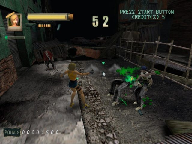 The House of the Dead 2 in-game screen image #1 