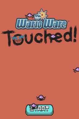 WarioWare Touched!  title screen image #1 