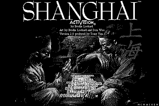 Shanghai title screen image #1 