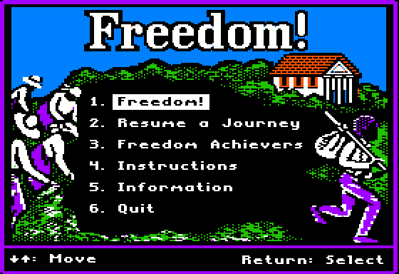 Freedom! title screen image #1 