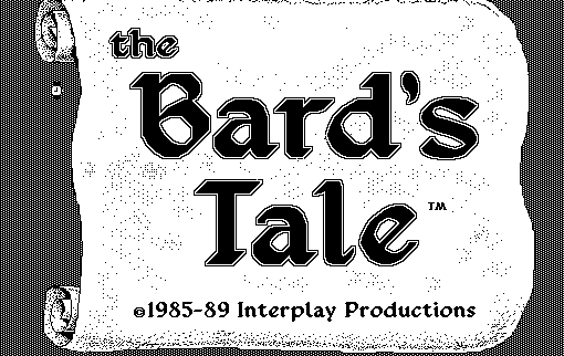 The Bard's Tale: Tales of the Unknown title screen image #1 