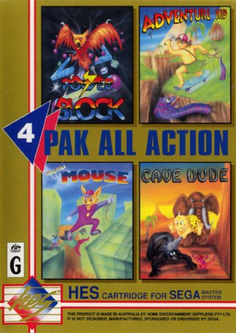 4 Pak All Action package image #1 
