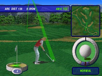 Actua Golf 3 in-game screen image #1 