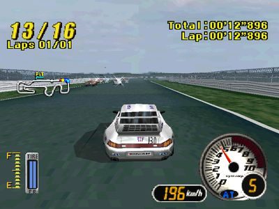 Advan Racing  in-game screen image #1 