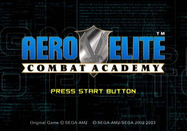 Aero Elite: Combat Academy  title screen image #1 