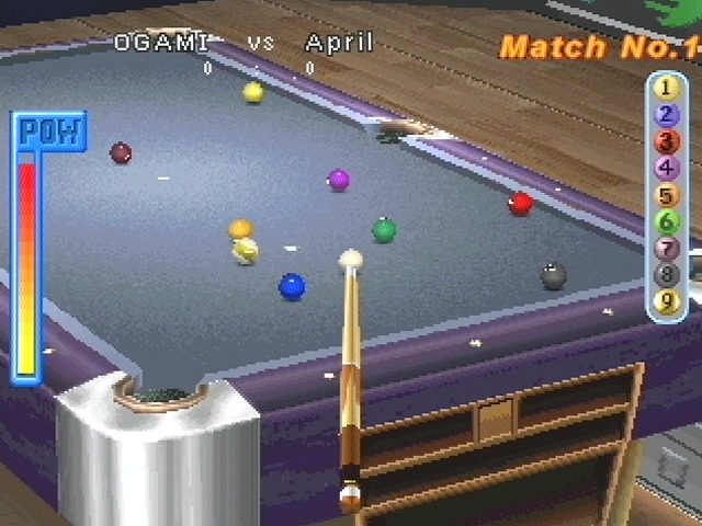 American Pool in-game screen image #1 