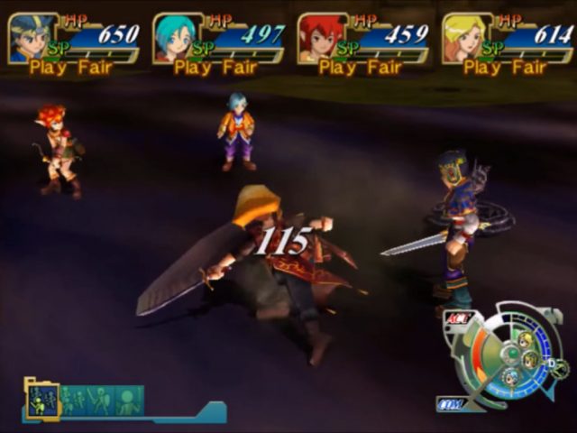 Grandia Xtreme in-game screen image #2 