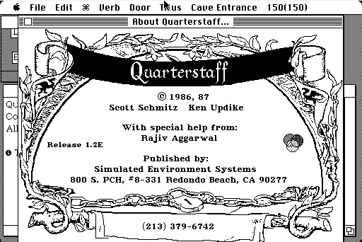 Quarterstaff title screen image #1 