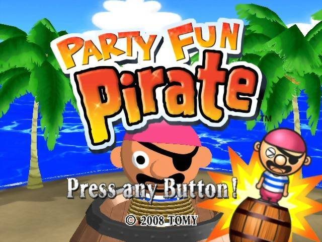 Party Fun Pirate title screen image #1 