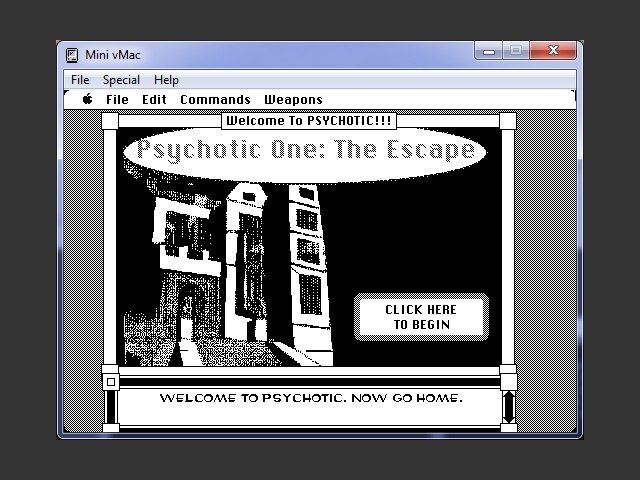 Psychotic: The Escape in-game screen image #1 