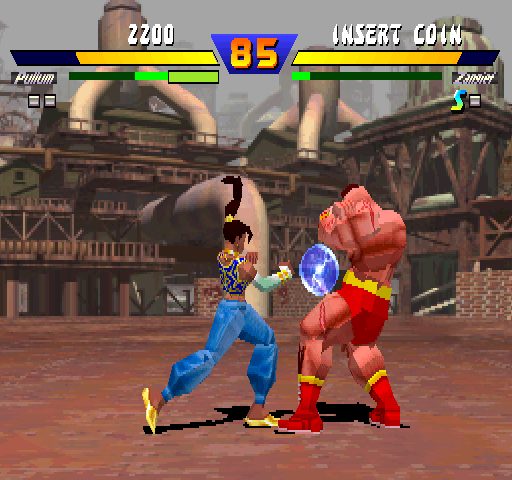 Street Fighter EX in-game screen image #2 