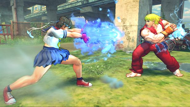 Street Fighter IV in-game screen image #1 