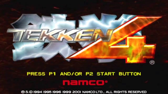 Tekken 4 title screen image #1 