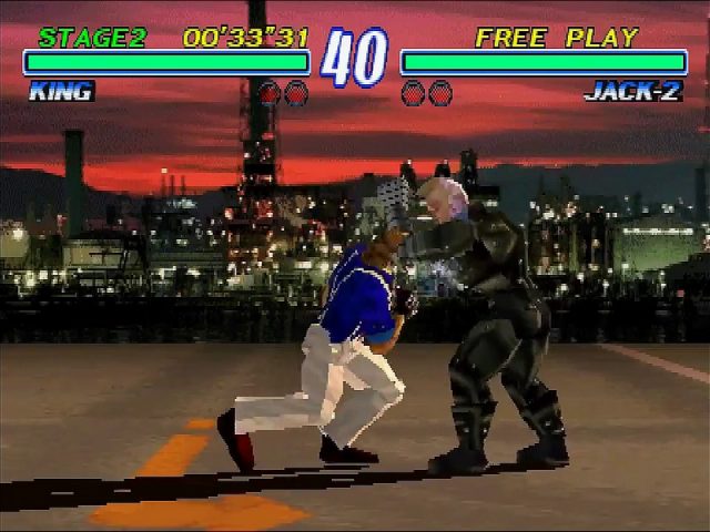 Tekken 2 in-game screen image #1 