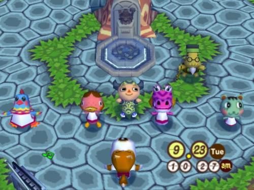 Animal Crossing  in-game screen image #1 Aerobics sessions