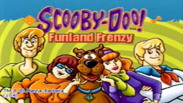 Scooby-Doo! Funland Frenzy  title screen image #1 