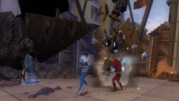 The Incredibles: Rise of the Underminer  in-game screen image #1 