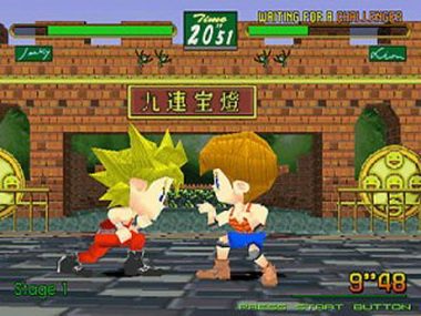 Virtua Fighter Kids  in-game screen image #2 