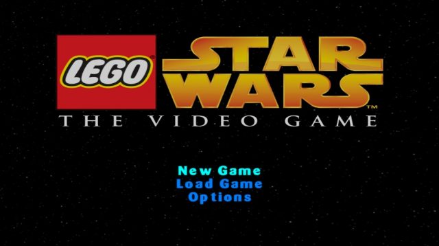Lego Star Wars: The Video Game  title screen image #1 