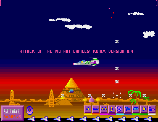 Attack of the Mutant Camels title screen image #1 