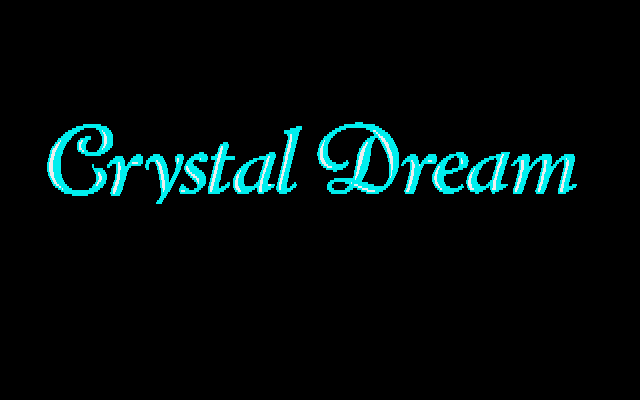 Crystal Dream  title screen image #1 