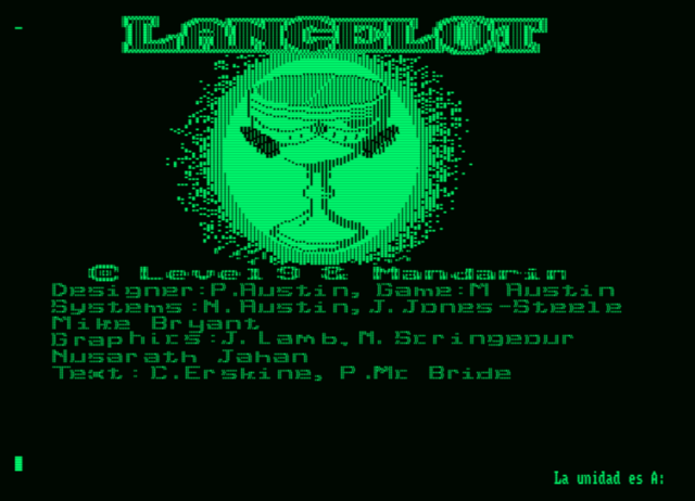 Lancelot title screen image #1 