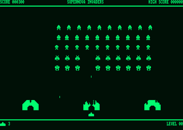 Classic Invaders  in-game screen image #1 