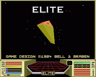 Elite title screen image #1 