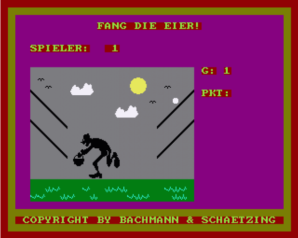 Fang die Eier! in-game screen image #1 