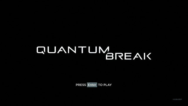 Quantum Break title screen image #1 