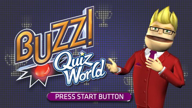 Buzz! Quiz World title screen image #1 
