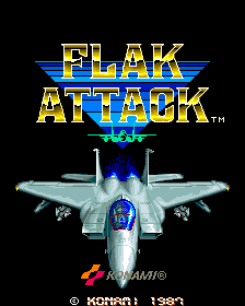 Flak Attack  title screen image #1 