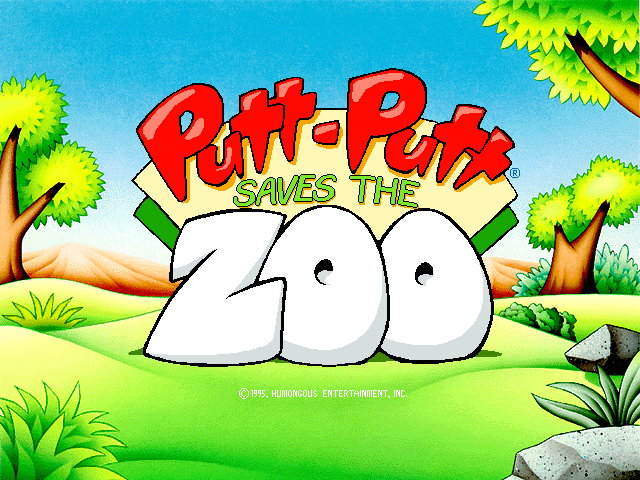 Putt-Putt Saves the Zoo  title screen image #1 