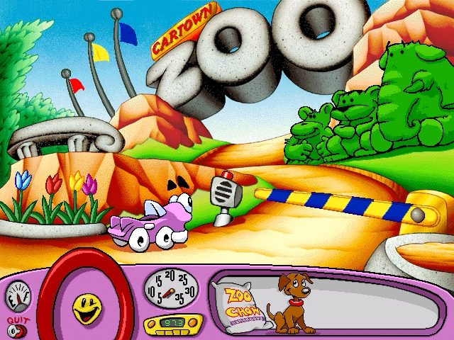 Putt-Putt Saves the Zoo  in-game screen image #2 