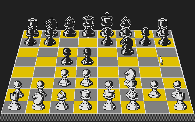 Psion Chess in-game screen image #1 